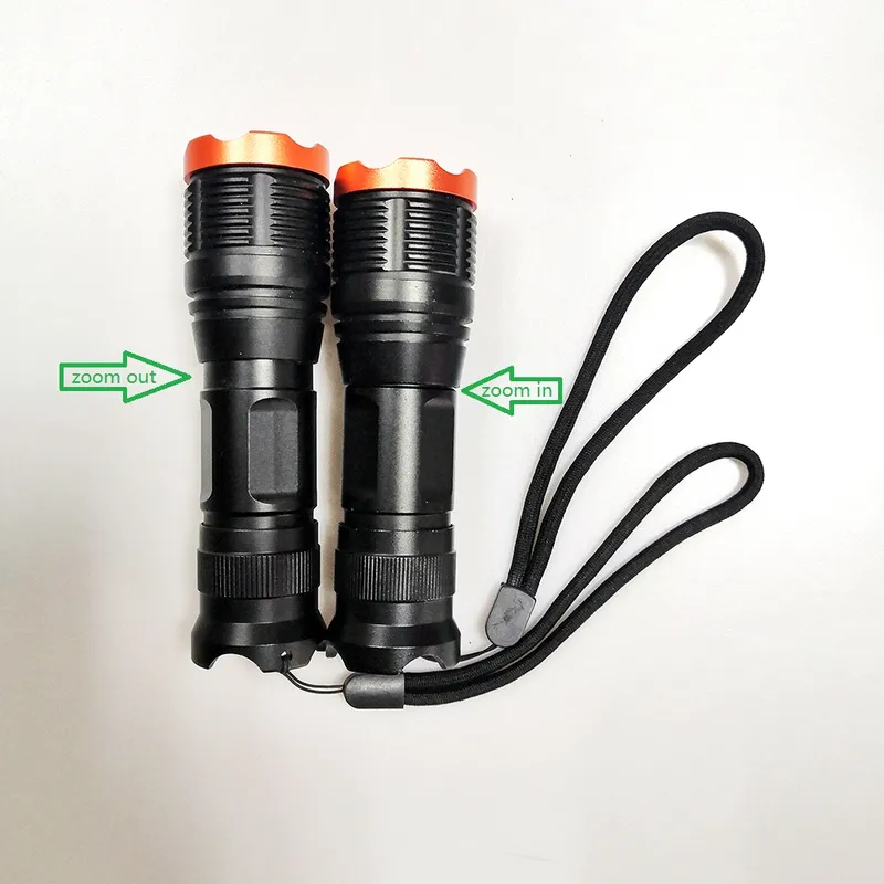 Ningbo Yichen 3W Zoomable LED Tactical Flashlight