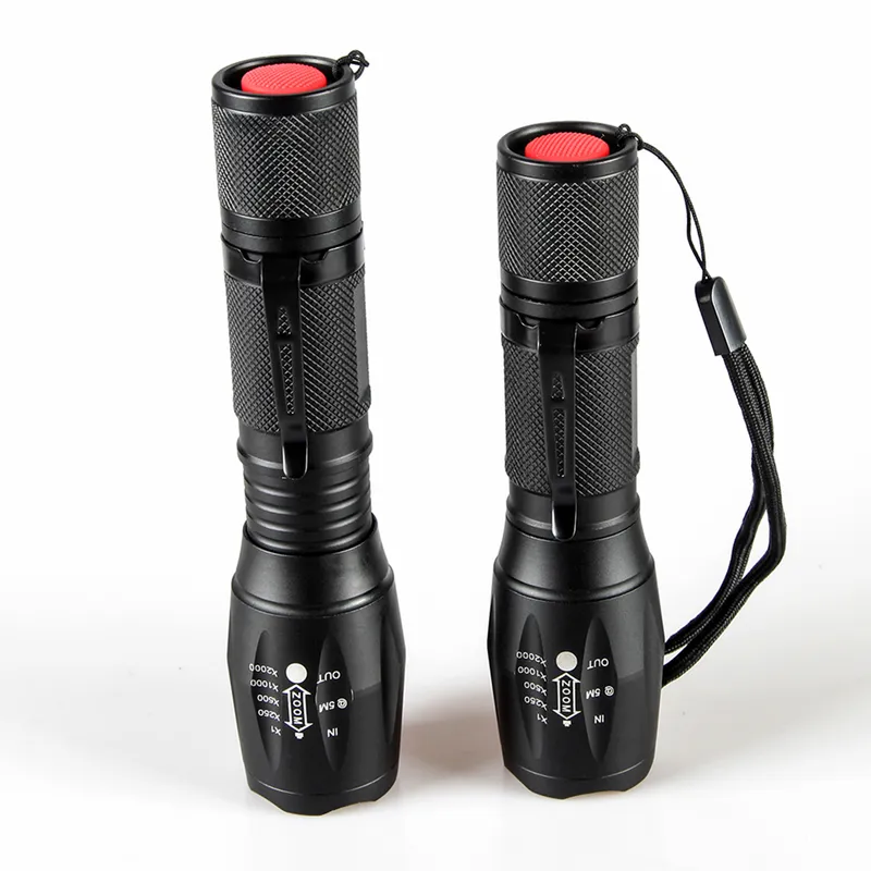 Yichen Zoomable 300 Lumen Tactical Flashlight with T6 LED Bulb