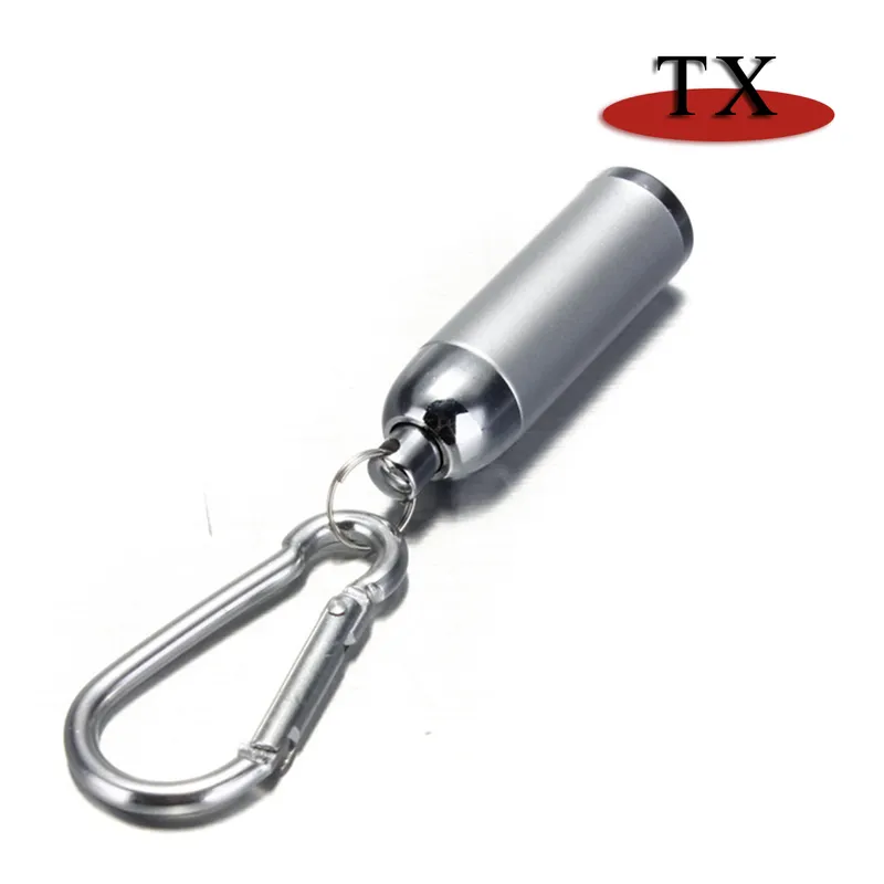 OEM Flashlight Metal Colorful Torch Flexible LED Light Keychain