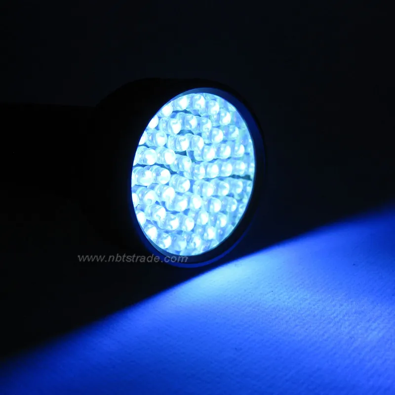 51 LED UV Flashlight Black Light for Scorpion, Pet Urine or Money Detector