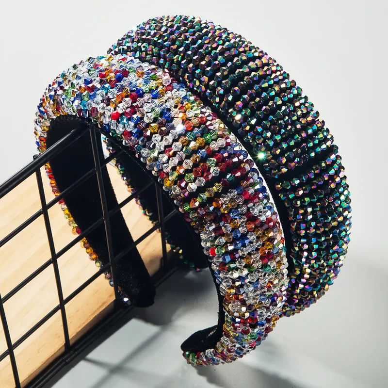 Luxury Designer Headbands Women Rhinestone Jewelled Headband