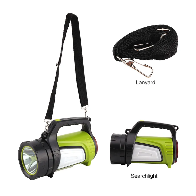 Hot Selling Multi Function Portable Searchlight LED Flashlight