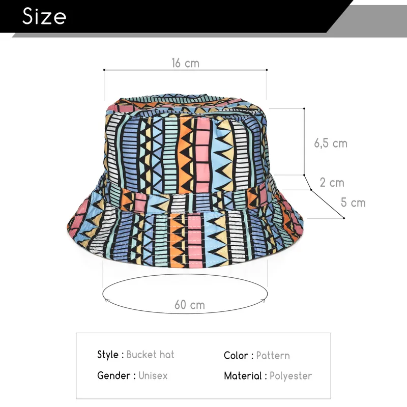 Unisex Cotton Bucket Hat Ladies Summer Sun Hat Soft Hat Outdoor Fisherman Hat Beach Hat