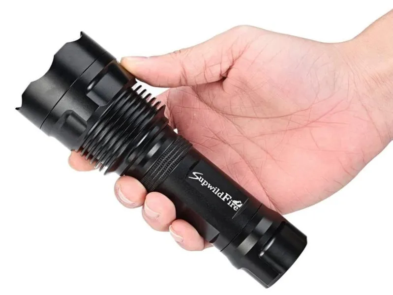 15000lm CREE 5mode Handhold Flashlight Zoomable LED Tactical Flashlight