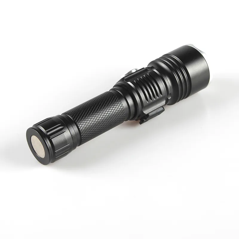 Yichen Rechargeable Aluminum LED Torch & Flashlight with Magnet Base