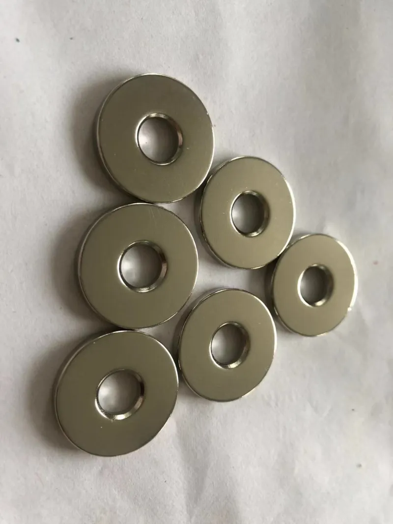 Neodymium Nickel-Coating Ring Magnets Super Strong Rare Earth China Supplier