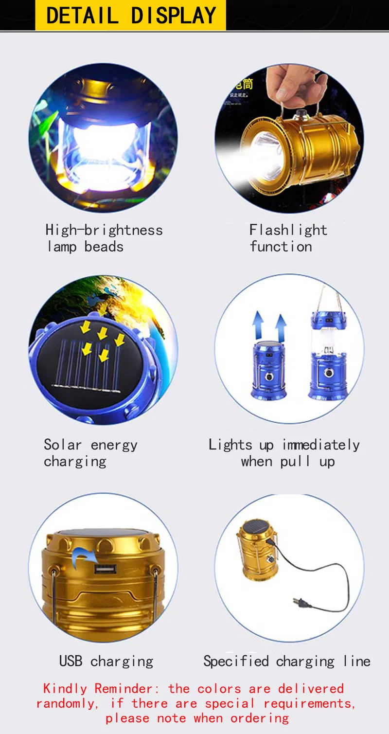 Solar Products for Small Applications Camping Solar Lantern