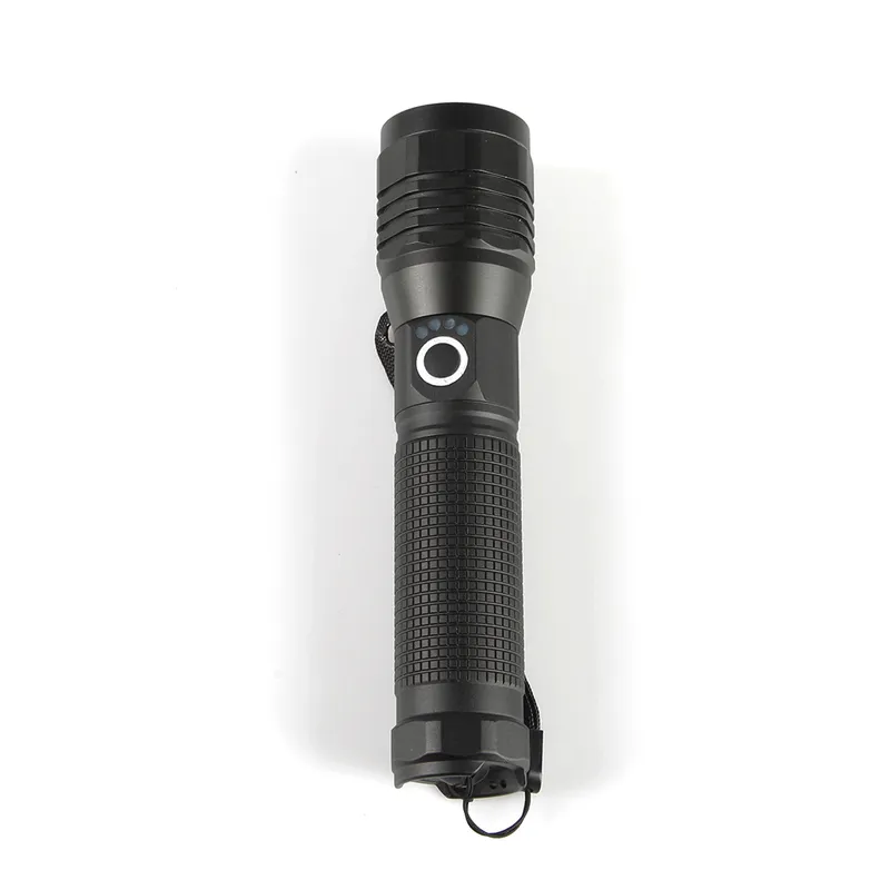 Yichen 1200 Lumen Rechargeable Zoomable Tactical LED Flashlight Torch