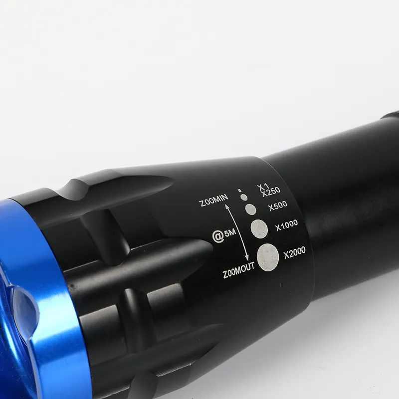 Zoomable LED Torch Tactical Flashlight for Outdoor Activities