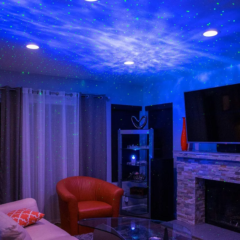 Star Night Light Projector for Kids, LED Star Projector Night Light, Stars on Ceiling Night Light
