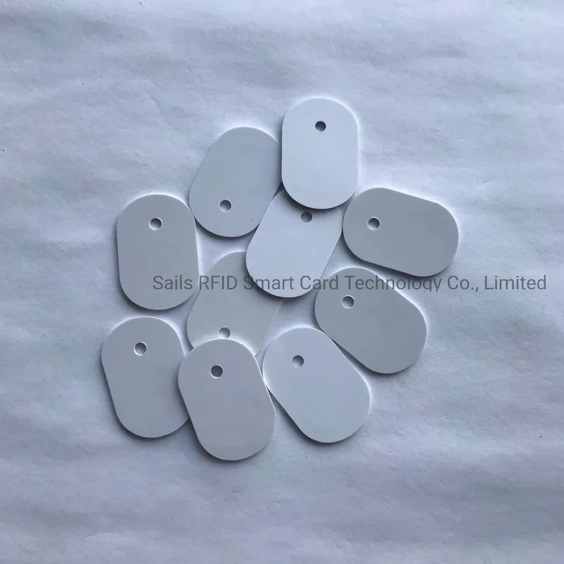 NFC Hf or Long Range Reading UHF PVC RFID Tag for Jewelry Assets ID Smart Management