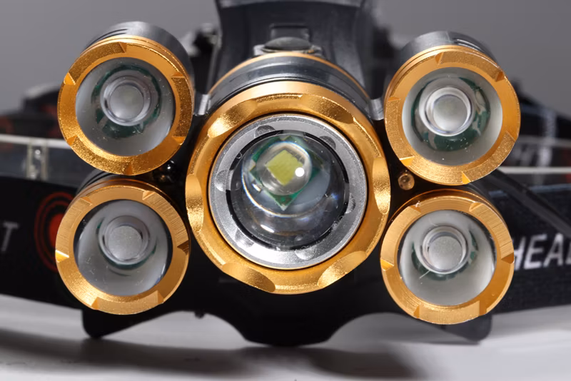 Most Powerful LED Headlight 5 LED T6 Headlamp Power Flashlight Torch Headlight