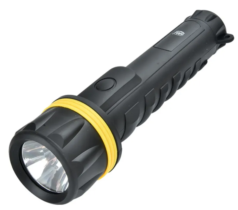 Aluminum Portable Battery Torch, LED Flashlight