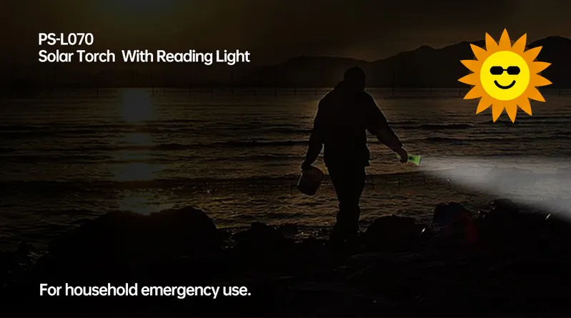 Emergency No Electric Use Outdoor Indoor Torch Reading Light Flashlight