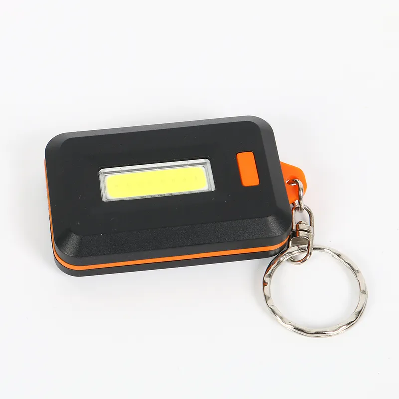 COB LED Worklight Keychain Working Promotional Gift Hiking Inspection Lamp Flashlight