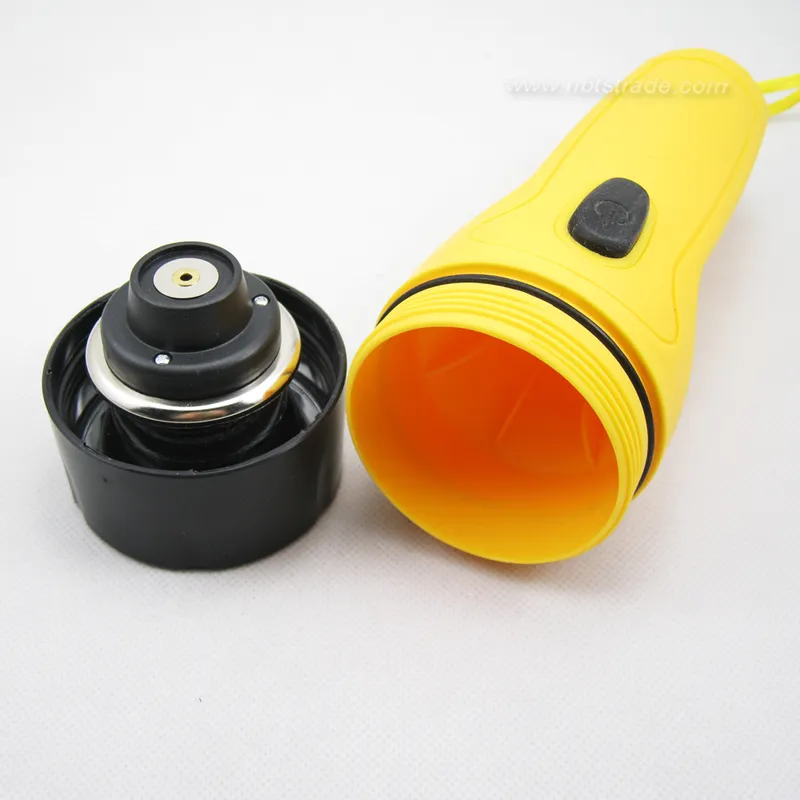 2D Size Waterproof Floating 3W LED Flashlight (T5147)