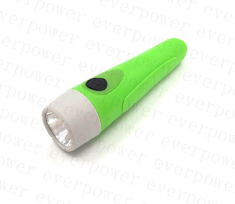 2AA Plastic Portable LED Torch for Promotion