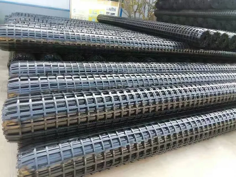 High Intensity Biaxial Glass Fiber Geogrid for Earth Working