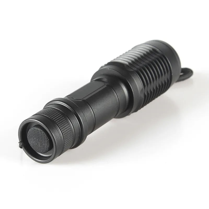 Yichen 300 Lumen Tactical LED Torch & Flashlight with Zoomable Lens