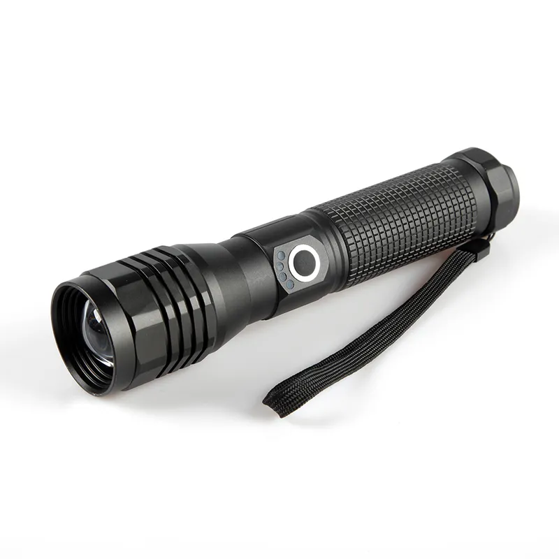 Yichen 1200 Lumen Rechargeable Zoomable Tactical LED Flashlight Torch