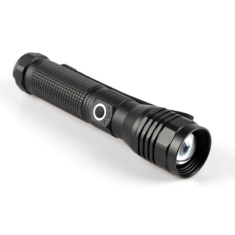 Yichen 1200 Lumen Rechargeable Zoomable Tactical LED Flashlight Torch