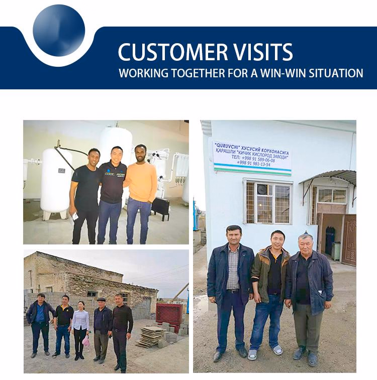 Integrated Skid-Mount 10nm3/H Air Separation Plant Psa Oxygen Generator Gas Generator