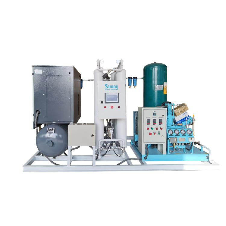 Integrated Skid-Mount 10nm3/H Air Separation Plant Psa Oxygen Generator Gas Generator