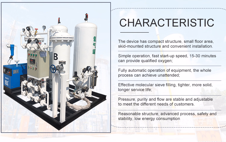 Air Separation Plant Medical Gas Equipments Psa Oxygen Generator (ISO/CE/SGS/ASME)