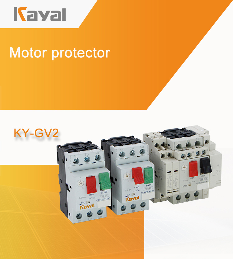 High Electrical Performance Short-Circuit Breaker Gv2 Motor Protector