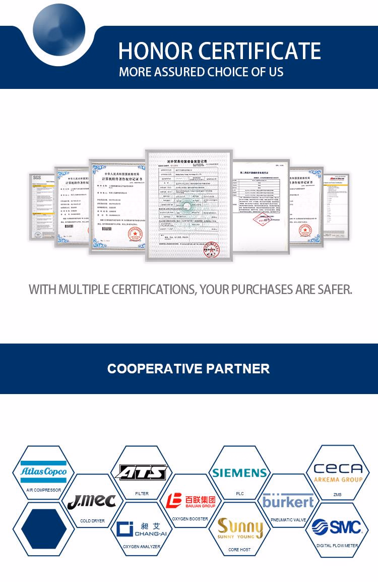 Integrated Skid-Mount 10nm3/H Air Separation Plant Psa Oxygen Generator Gas Generator