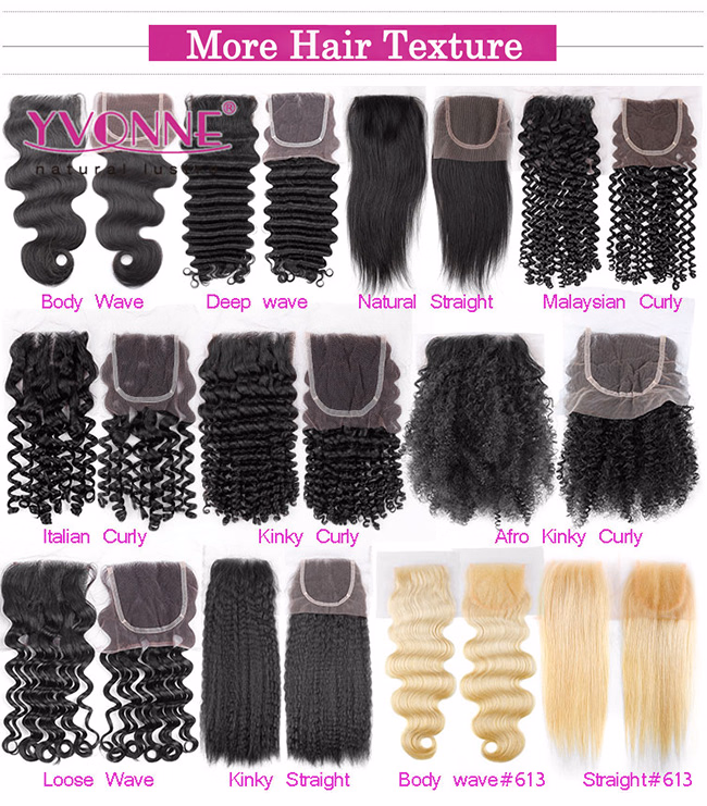 Wholesale Price Free Parting Brazilian Hair Lace Closure Curly Hair