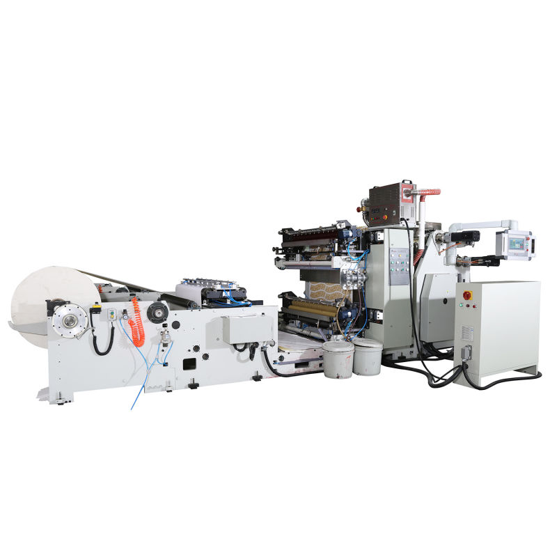High-Speed Flexo Printing with Slotting Die-Cutting Machine