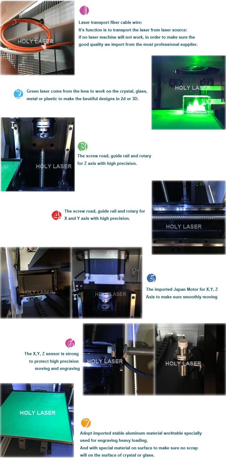 3D Photo Crystal Laser Engraving Machine Crystal Engraving Machine