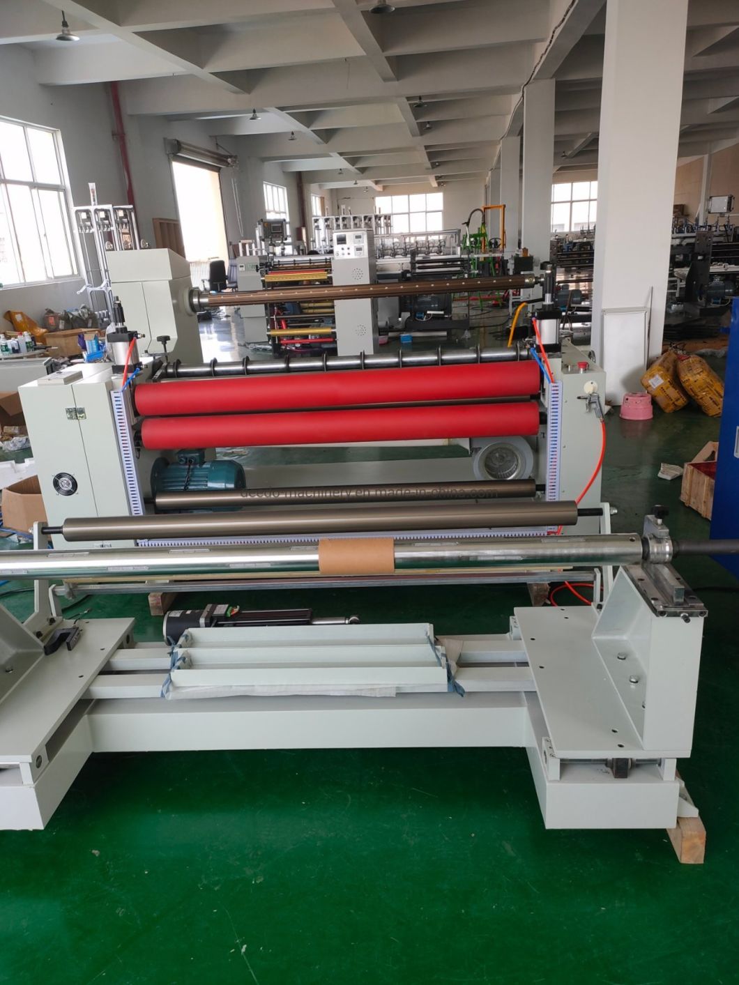 Pellicola plastica macchina per laminazione e taglio
