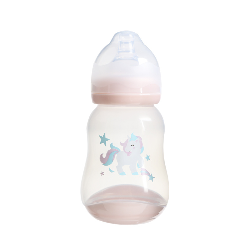 260ml Portable Food Grade Baby Feeding Bottle Adult Baby Feeding Bottle