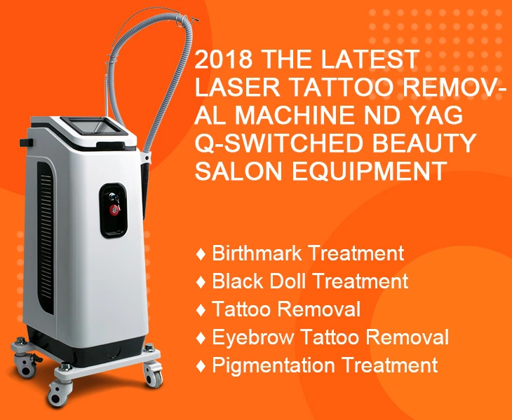 Vertical Single Handle Machine Laser Equipment Tattoo Removal Equipment