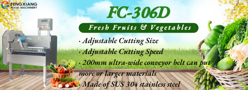 Industrial Large Type Vegetable and Fruit Slicing Cutting Machine