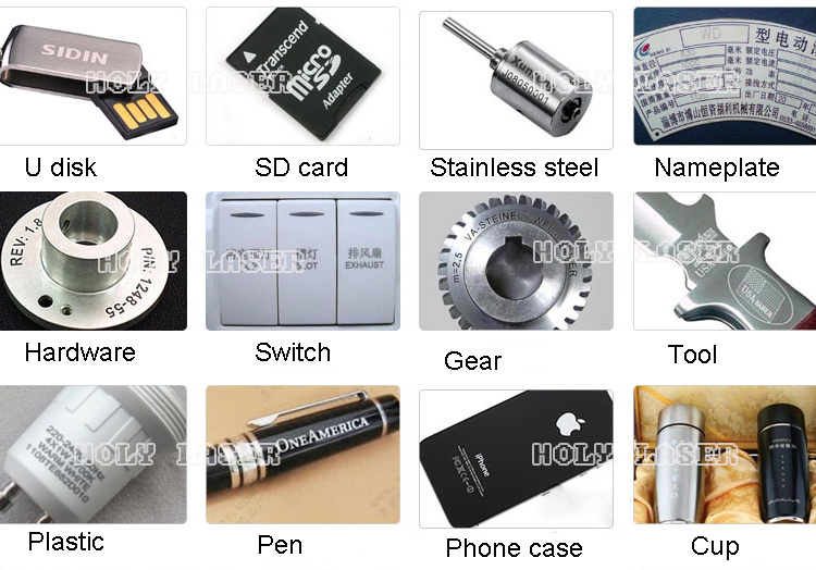 20W Laser Equipment Enclosed Safety Metal Fiber Laser Marking Machine