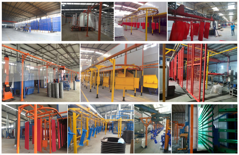 Automatic Powder Coating Line Equipment / Powder Coating Spraying Machine