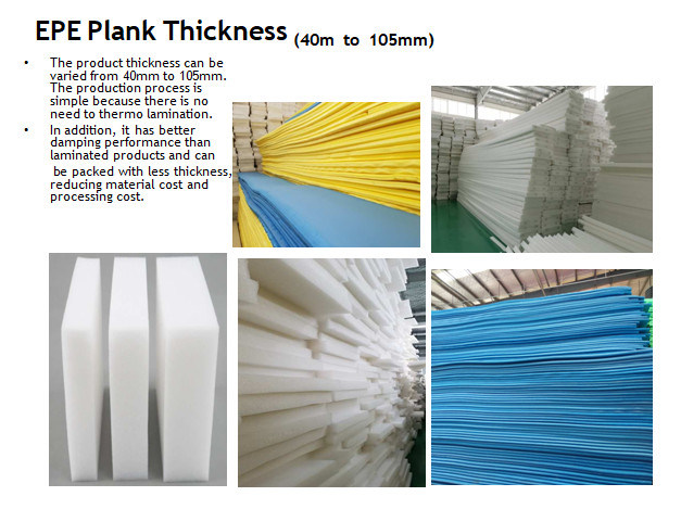 EPE Expandable Foam Plank Making Machine/PE Foam Slab Extrusion Line