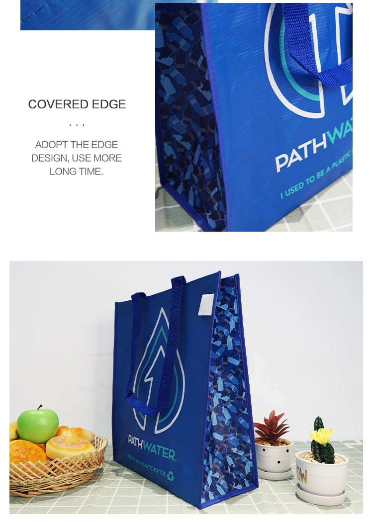 Factory Sale Reusable Customized Promotional Eco-Friendly Lamination Color Printed PP Woven Bag