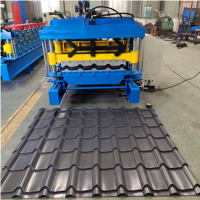 Best Price High Quality Glazed Roof Tile Roll Forming Machine