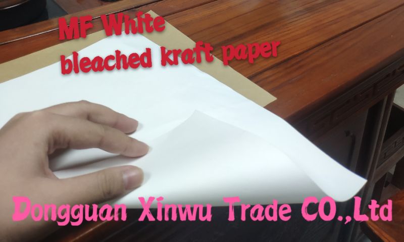 White Kraft Paper Roll 80g Price for Kraft Paper Packaging