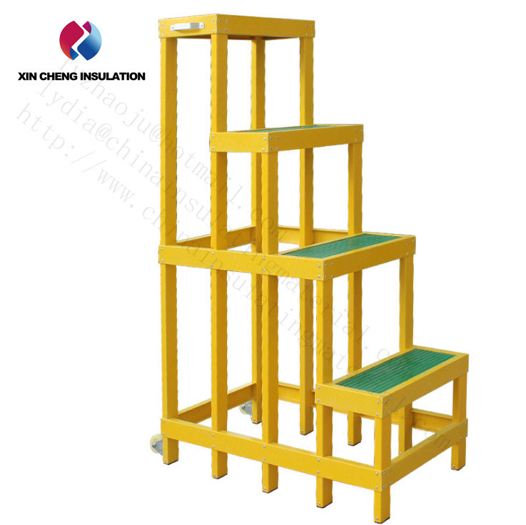 Lowest Price Supply Fiberglass Three Steps Stool Ladders