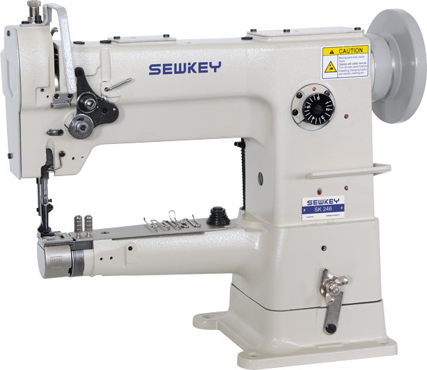 Sk 246 Single Needle Compound Feed Cylinder Sewing Machine