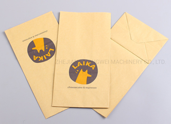 Kraft Brown Paper Bag Making Machine with Printing Price