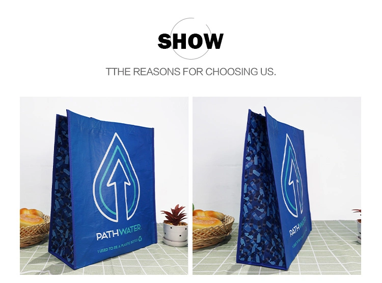 Factory Sale Reusable Customized Promotional Eco-Friendly Lamination Color Printed PP Woven Bag