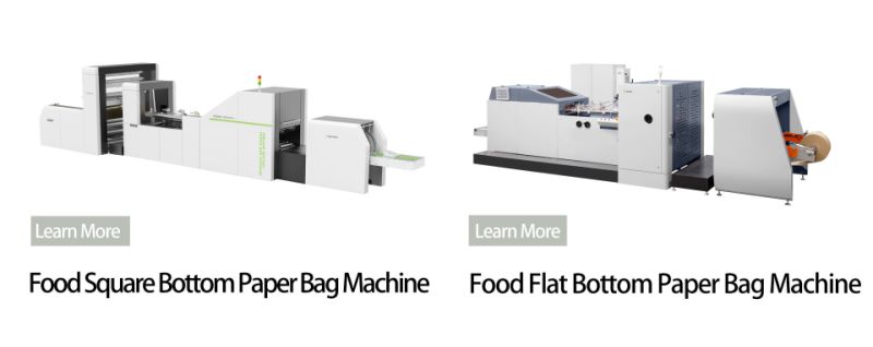 Stand Kraft Paper Bag Design Food Bag Making Machinery