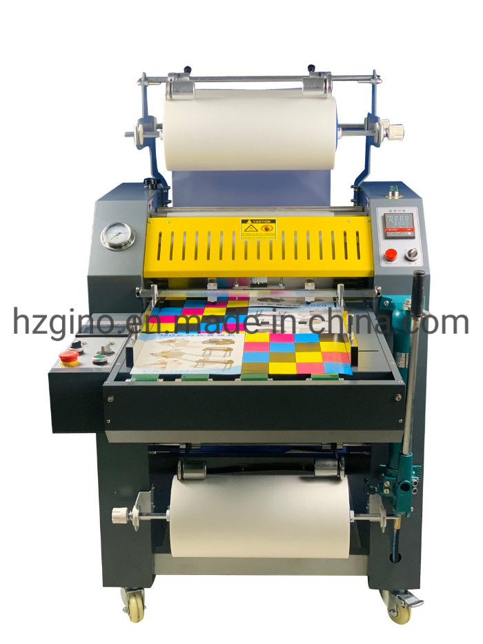 Updated Semi Automatic Bopp Film Lamination Hot Roll Laminating Machine