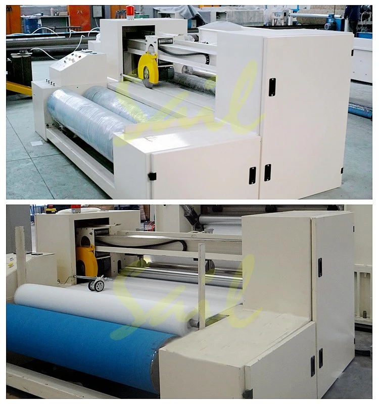 Changshu Nonwoven Asphalt Felt Cutting Winding Machine Synthetic Nonwoven Fabric Slitting Winding Machine